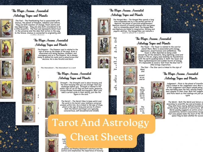 Astrological Significators In Tarot