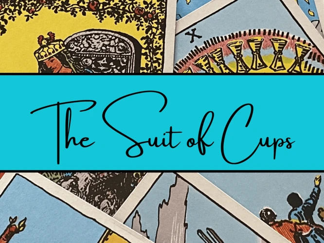 Emotional Patterns In The Suit Of Cups