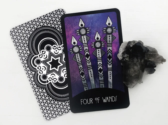 Four Of Wands And Other Cards