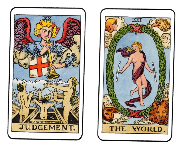 Judgment Card In Different Tarot Decks