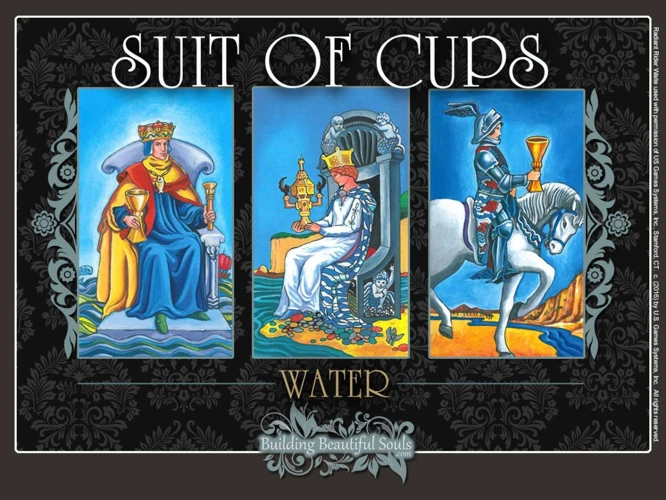 Key Cards In The Suit Of Cups