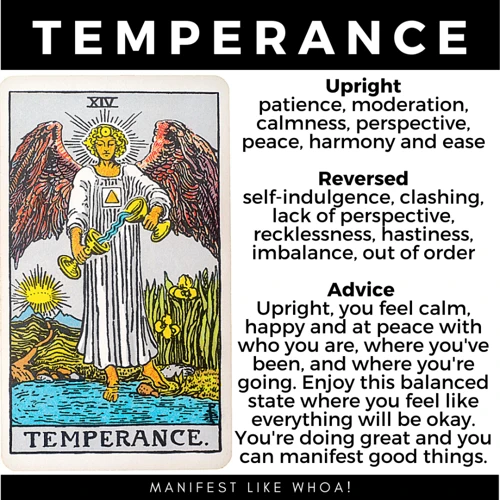 Major Arcana Cards: Temperance