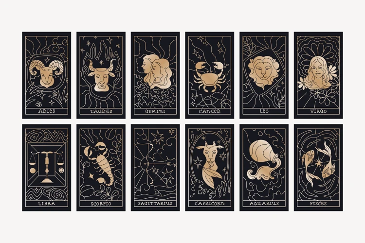 Matching Zodiac Signs And Tarot Cards