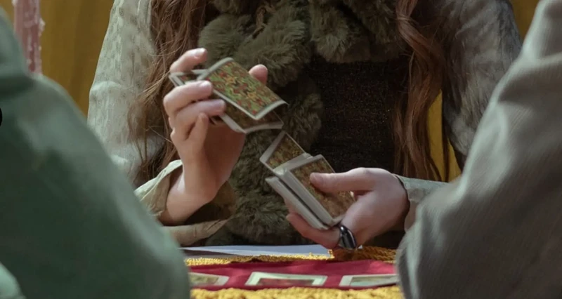 Preparing Tarot Cards For Shuffling