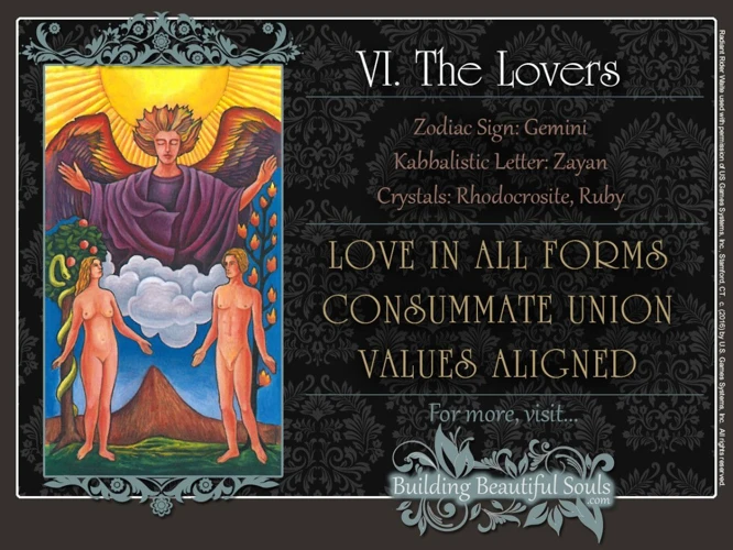 Relationships In The Lovers Card