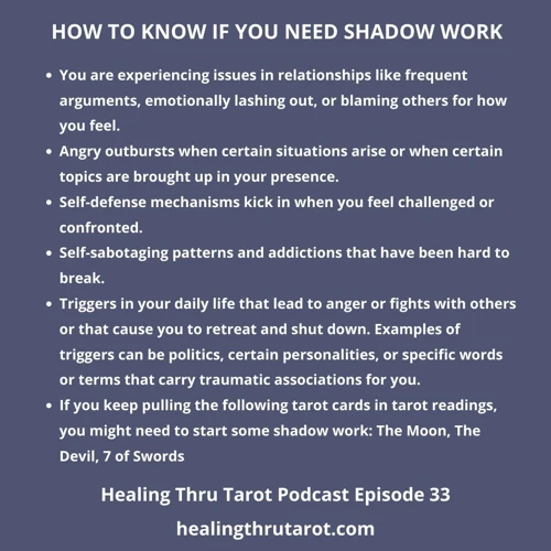 Steps To Engage In Shadow Work With Tarot