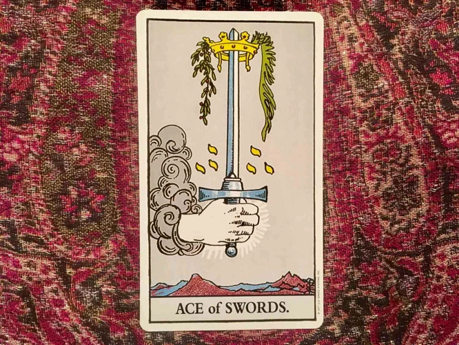 Suit Of Swords Card Meanings