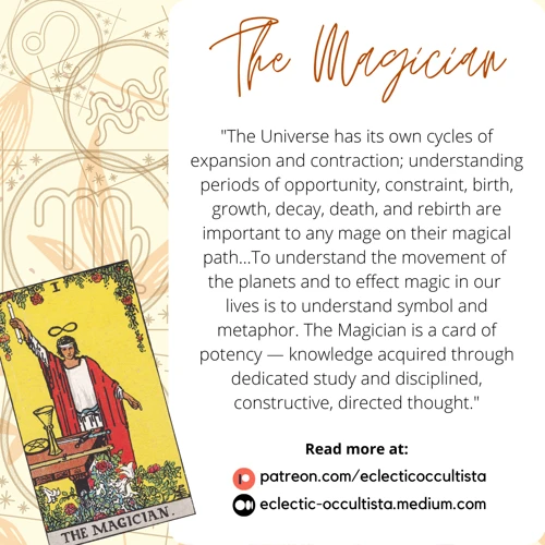 The Key Elements Of The Magician Card