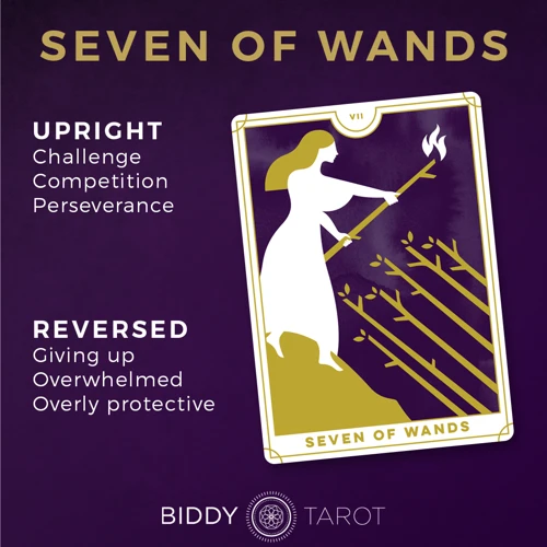 Understanding The Seven Of Wands Tarot Card