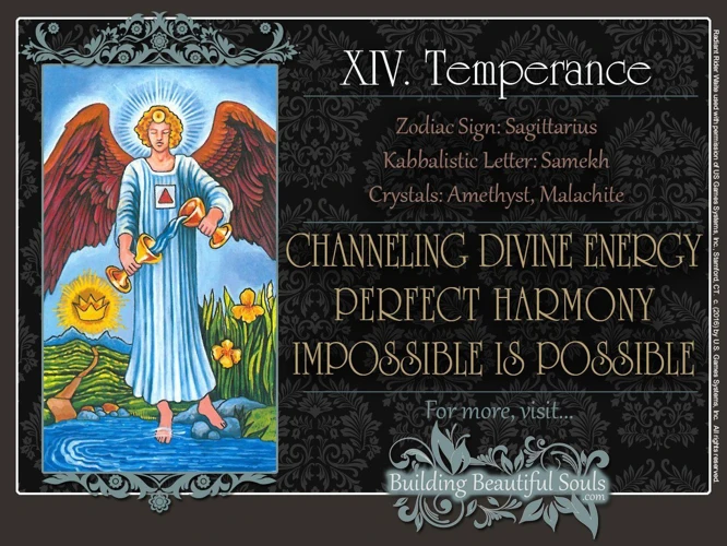 Using The Temperance Card In Tarot Readings